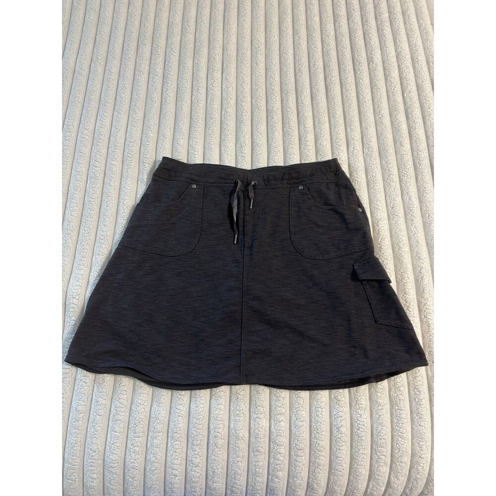 KUHL Mova Hiking Skort Skirt Shorts Women’s medium Heather gray